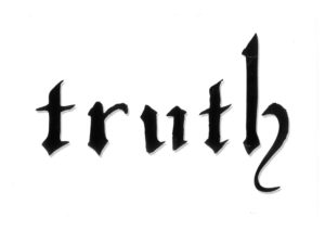 Truth Logo Sticker
